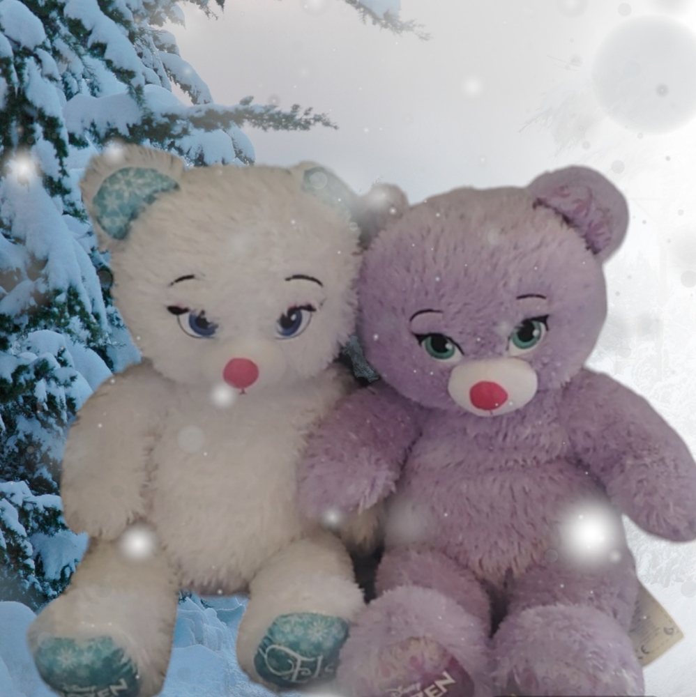 Build a Bear Disney Frozen Elsa and Anna